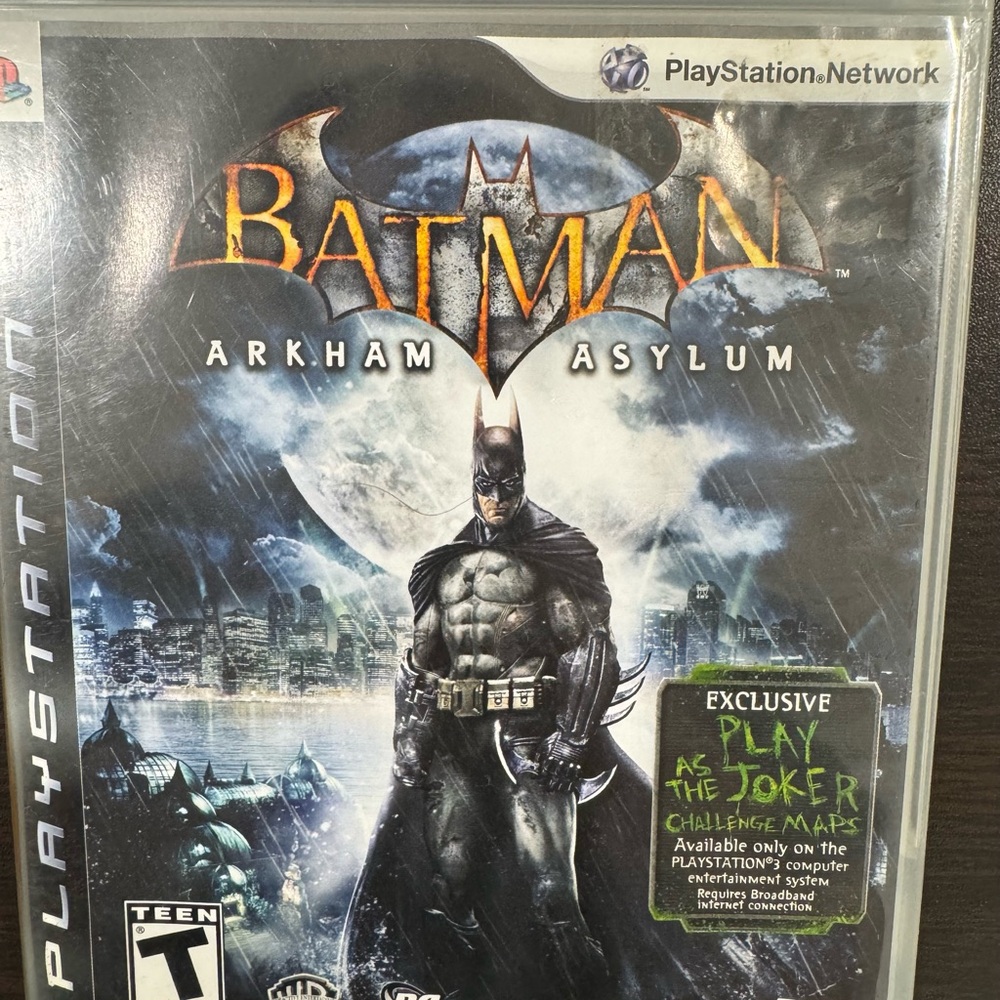 Batman: Arkham Asylum - Ps3 PlayStation 3 Video Game DC Comics
